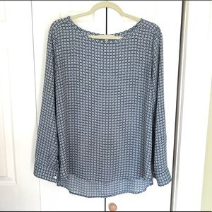 Loft patterned blouse